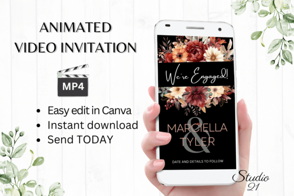 Announce Your Engagement with a Stunning Fall Animated Video