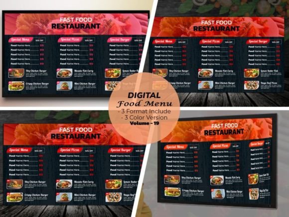 Elevate Your Dining Experience: Digital Menu Design V-19