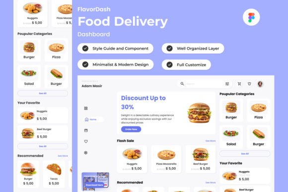 FlavorDash V2: Your Command Center for Food Delivery