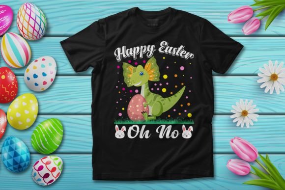 Happy Easter Oh No Funny T-rex: A Roaringly Good Design Asset