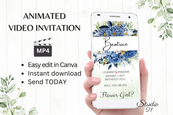 How to Design a Charming Flower Girl Proposal with a Digital Template