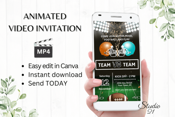 Score a Touchdown with Your Next Event Invite
