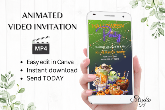 Send Spooky Invites in Minutes with This Digital Halloween Template